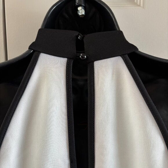 UK2LA Colorblock Halter Romper NWT - Size S/P - Picture 3 of 8